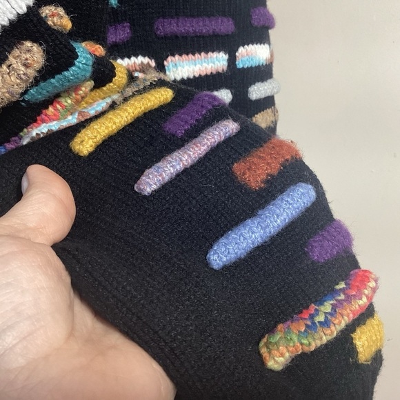 Allison NY 3D Knit Sweater XS/S Coogi Style - Picture 10 of 15